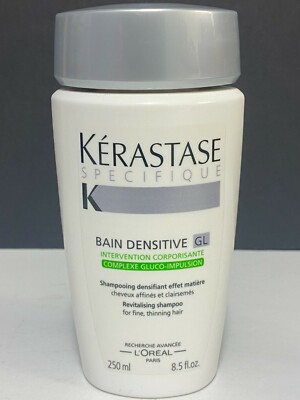 Kerastase Specifique Bain Densitive GL Revitalising Shampoo Fine,Thinning -8.5oz