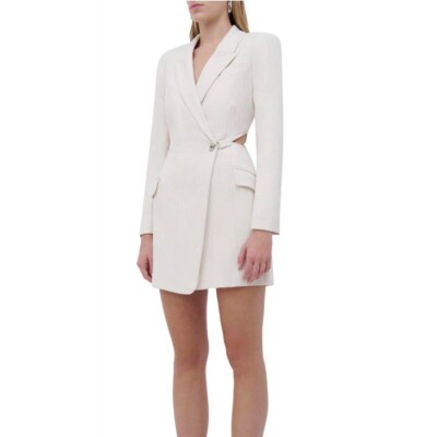Jonathan Simkhai Cream and off White blazer Dress size