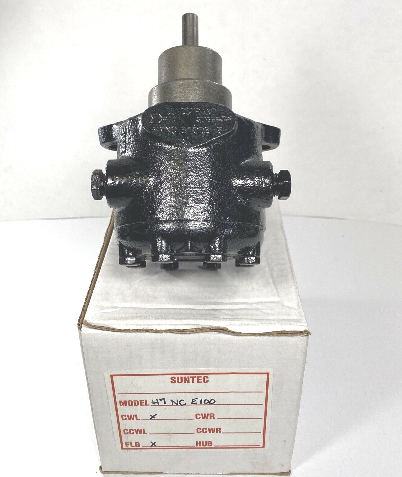 Sundstrand H7NC E100B 5 Suntec Oil Burner Fuel Pump Two Stage