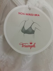 Triumph Doreen Bra Classic Unwired Bras Non Padded Full Cup Firm Lingerie 48D
