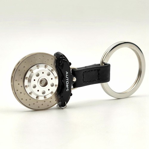 Autoart Lifestyle Keychain 1:6 Brake Disc 6 POTS Caliper/Black #40093 Diecast - Picture 4 of 6