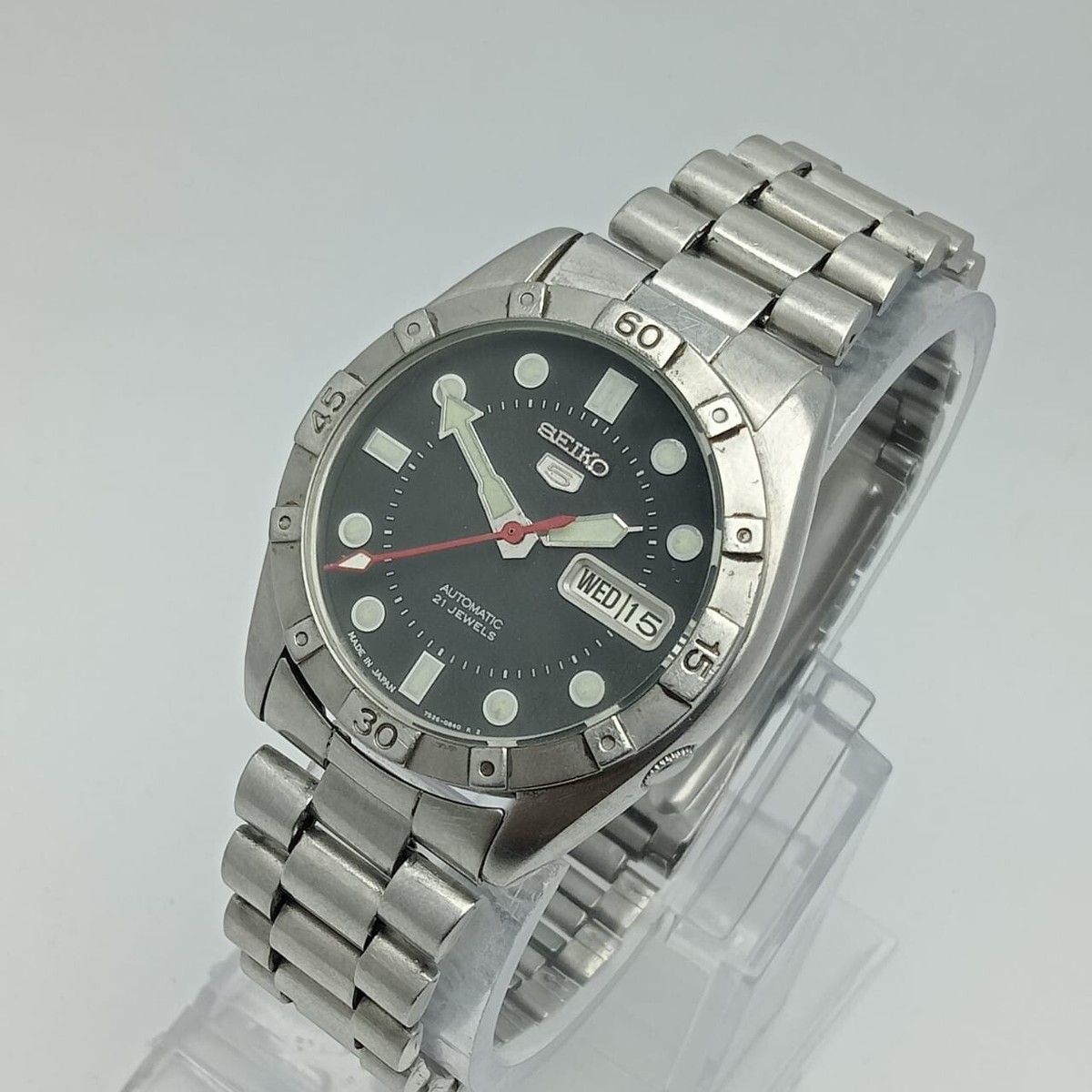 Seiko 5 Diver Automatic 7S26-3200 Day/Date Vintage Men's Watch