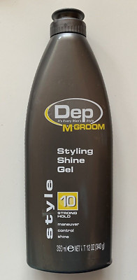 Dep M Groom Styling Shine Gel Strong Hold # 10  12 oz NEW