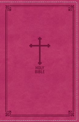 NKJV, Deluxe Gift Bible, Imitation Leather, Pink, Red Letter Edition