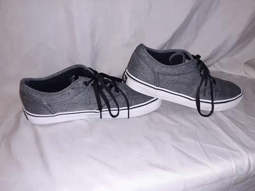 Vans Mens Size 10.5 Off The Wall Gray 