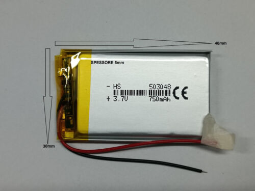 batterie a litio di polimeri varie mha 3,7 volt per dispositivi domotici - Foto 52 di 77