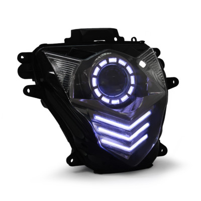 KT LED DRL HID Headlight Assembly For GSX-R750 GSXR750 2011-2021