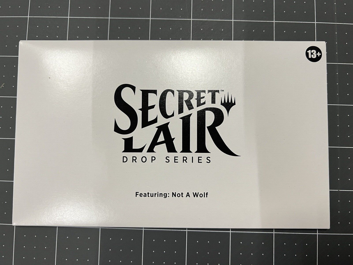 Not A Wolf - Secret Lair - SLD MTG - Sealed Regular Non | eBay