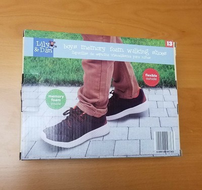 boys memory foam shoes
