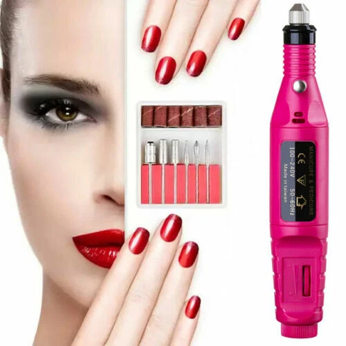 Professional Electric Nail File Drill Manicure Tool Pedicure Machine Set Kit - Picture 5 of 10