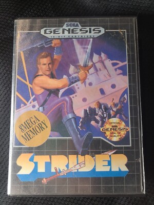 Strider (Sega Genesis, 1990) CIB