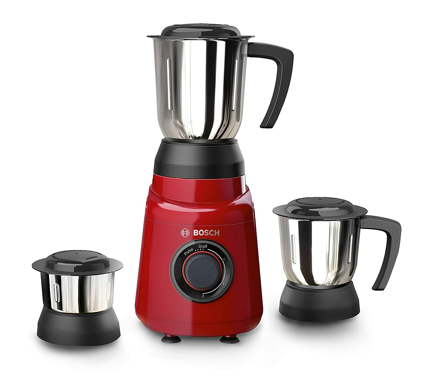 bajaj ruby 500w mixer grinder with 3 jars
