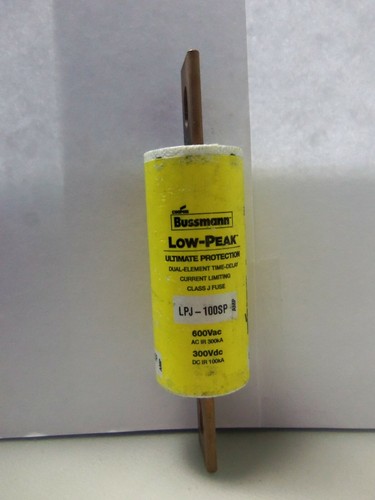Nice Bussmann LPJ-100SP 100 Amp Fuse Class J Ferraz AJT100 600 Volts NEW LOOK