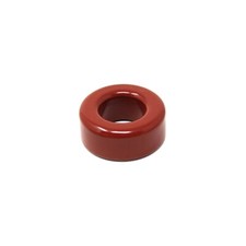 T60-2 ferrite: anello L: 5,94 mm Øinn: 8,53 mm Ø esterno: 15,2 mm 6,5 nH MICR...