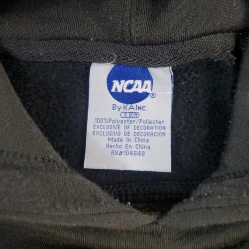 NCAA Iowa Hawkeyes Team Adult Small Gray Black Hooded Sweat Shirt Gold Hawkeye - Picture 9 of 9