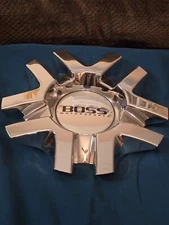 BOSS Motorsports Chrome Wheel Center Cap 3206