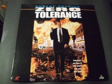 Zero Tolerance Robert Patrick Laserdisc Videodisc