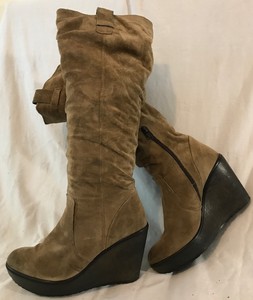 moda in pelle knee high boots