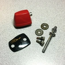 Ddrum Tom Drum Lug w/ tension rod Red - c958 A1