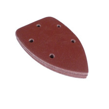 140mm Mouse Detail Sander Sandpaper Palm Sanding Pack of 10 (40G - 400G)