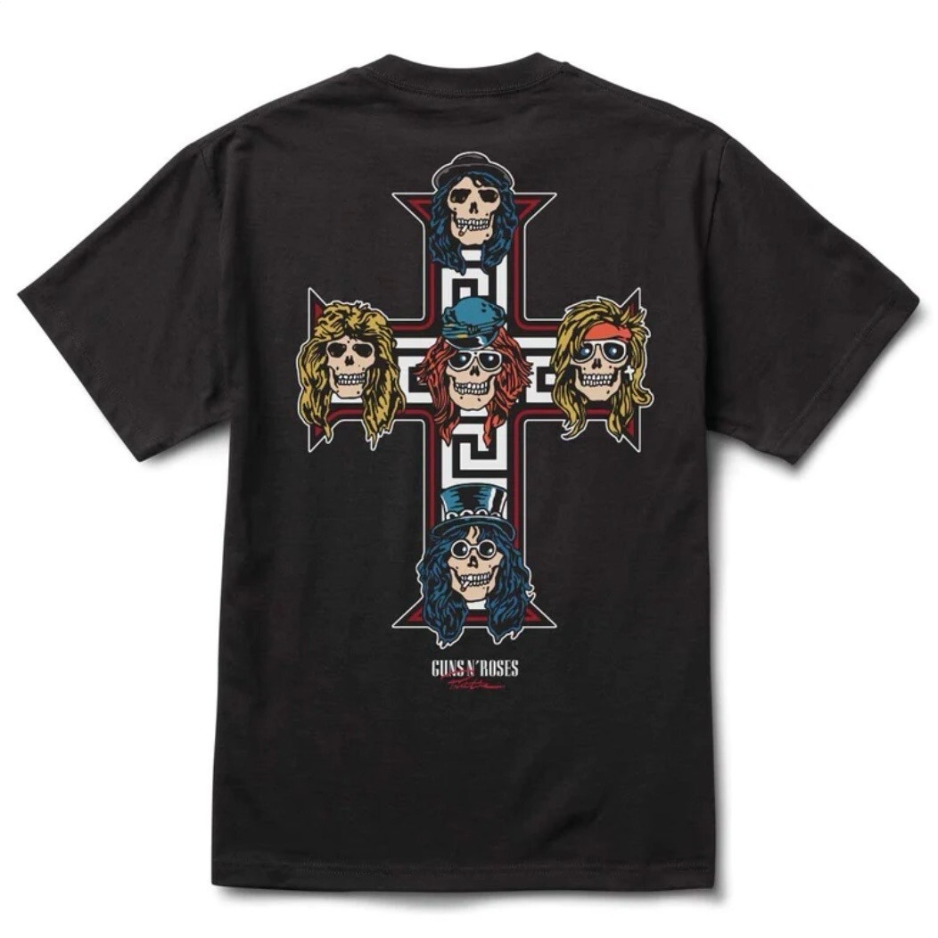 Совершенно новая мужская футболка Primitive Cross черного цвета