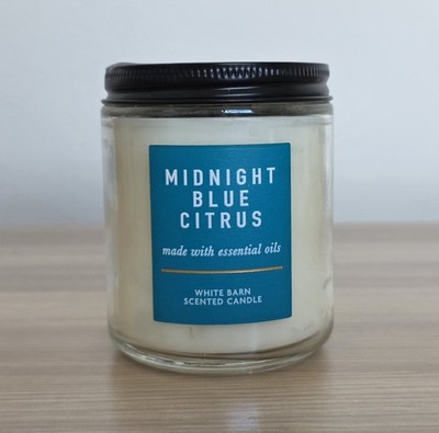   Bath & Body Works Midnight Blue Citrus Eindochtkerze 198g BBW