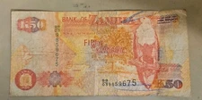 2003 Zambia 50 Kwacha Note