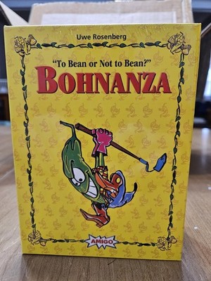 Bohnanza 25 Anniversary Card Game - Amigo Factory Sealed Brand New MIB Boardgame