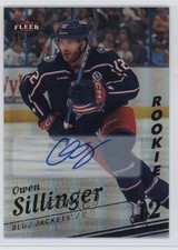 2025 Upper Deck Fleer Ultra Rookies Rainbow Foil Owen Sillinger #165 Auto 08gm