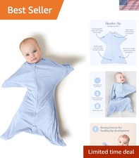 Zipadee-Zip Transition Swaddle - Cozy Baby Swaddling Blanket with Zipper Conv...