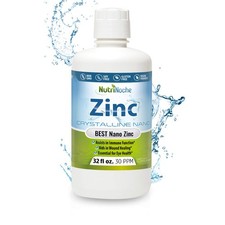 Liquid Zinc Supplement by Nutrinoche Organic Liquid Drops - Ionic Zinc and Pi...