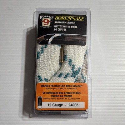 Hoppe's BoreSnake Shotgun Cleaner 12 Gauge World's Quickest MPN 24035 Sealed