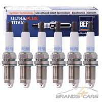 6X Beru ZÜNdkerze Ultra Titan FÜR VW Bora 1J 2.8 Golf 4 1J 2.8