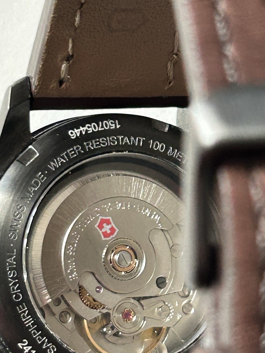 Anne♪ Victorinox Swiss Army Infantry Vintage 241519 Automatic Wristwatch