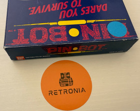 Pin Bot Nintendo Nes Spiel UK Version OVP mit Handbuch komplett CIB