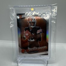2025 Panini Prizm Sheduer Sanders SILVER PRIZM ROOKIE VARIATION Browns