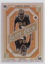 2024 Panini Donruss Elite Elite Deck Orange 8/25 Cameron Jordan #19 7rv