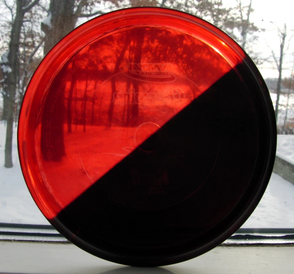 Innova Paul McBeth 4X Champion Roc3 - BBD Bright Red & Jet Black 50/50 Dye OOP - Image 4 of 4