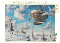 Calvendo Puzzle Steampunk Airships | 2000 Pieces, Finished Size 35.4 × 26.4 In (