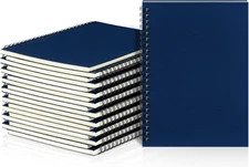 Spiral Notebook Bulk A5 College Ruled Journals Notebooks Lined 8.3 x 5.5 Inch...