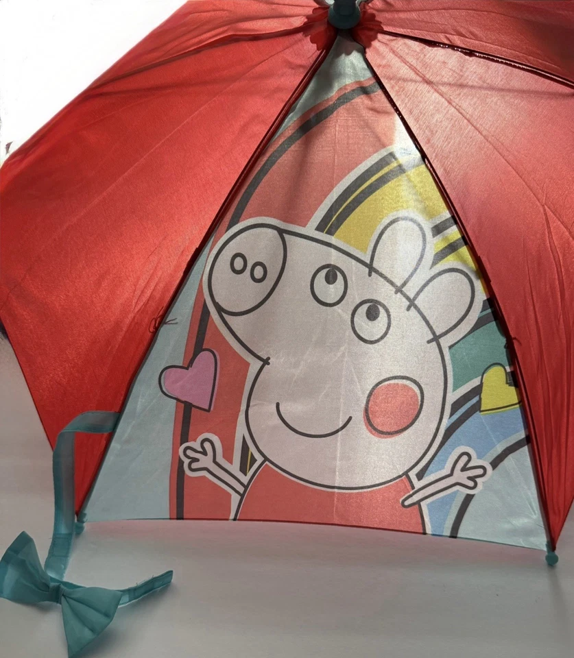 Paraguas para niños 5 diferentes temas de dibujos animados para niños y niñas plegables de 25 pulgadas Foto 4 de 4