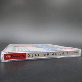 Dead or Alive 2 Dreamcast con tarjeta de registro de columna vertebral y manual Jap&oacute;n NTSC-J