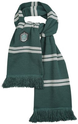 Harry Potter Schal Unisex Slytherin grün/grau one size