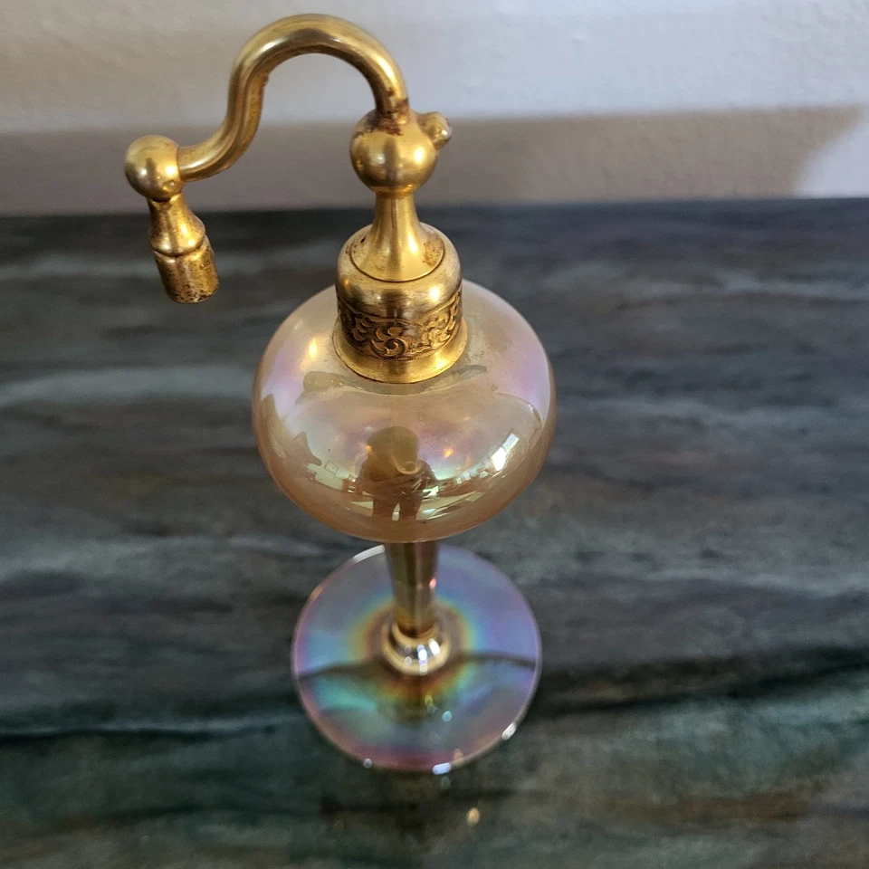 RARE, Vintage Art Deco Style DeVilbiss Handblown Perfume Atomizer - Image 3 of 4
