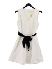 & Other Stories Shirt Midi Dress in Cream