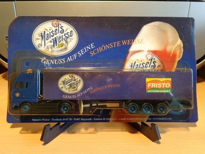 Werbetruck von ''Maisel's Weisse, Genuss auf... und Fristo Getränke'' in OVP (K22)