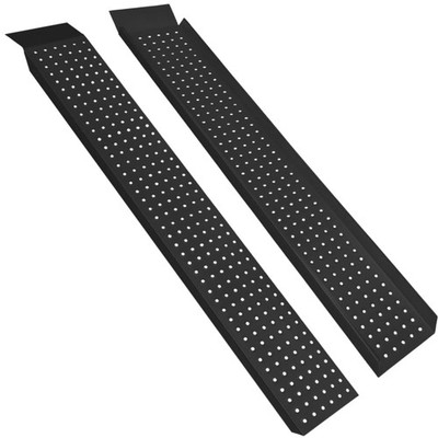 Laderampe Auffahrrampe Stahl Gewicht 11,6kg Max 400kg schwarz