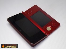 Nintendo 3DS System - Red  - FAST SHIPPING! -  124a