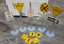 Tonka traffic roadway signs