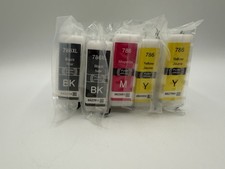 5 NEW Genuine Epson 786 786XL INK for WORKFORCE PRO WF-4630 5190 5690 5110 5620